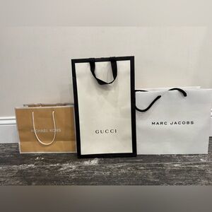 Designer Shopping Bags Set (3)